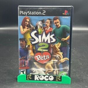 The Sims 2 Pets PS2 EA DVD (Sony PlayStation 2, 2006) Complete W/ Manual